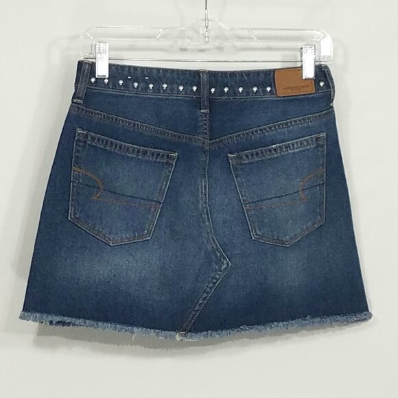 American Eagle Hi-Rise Festival Mini Studded Skirt - Picture 4 of 4